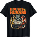 Gaming Houses Humans Funny Rpg Parody Gamer Unisex T-Shirt