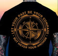 cute - Let Your Past Be Your Compass But Never Your Anchor shirt