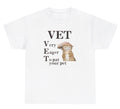 VET Very Eager To Pat Your Pet Cat TShirt Funny Cat Veterinarian Lover Humor Tee