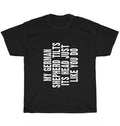 German Shepherd Tilt Head Alsatian Dog Pet Lover T-Shirt Unisex Funny Tee Gift