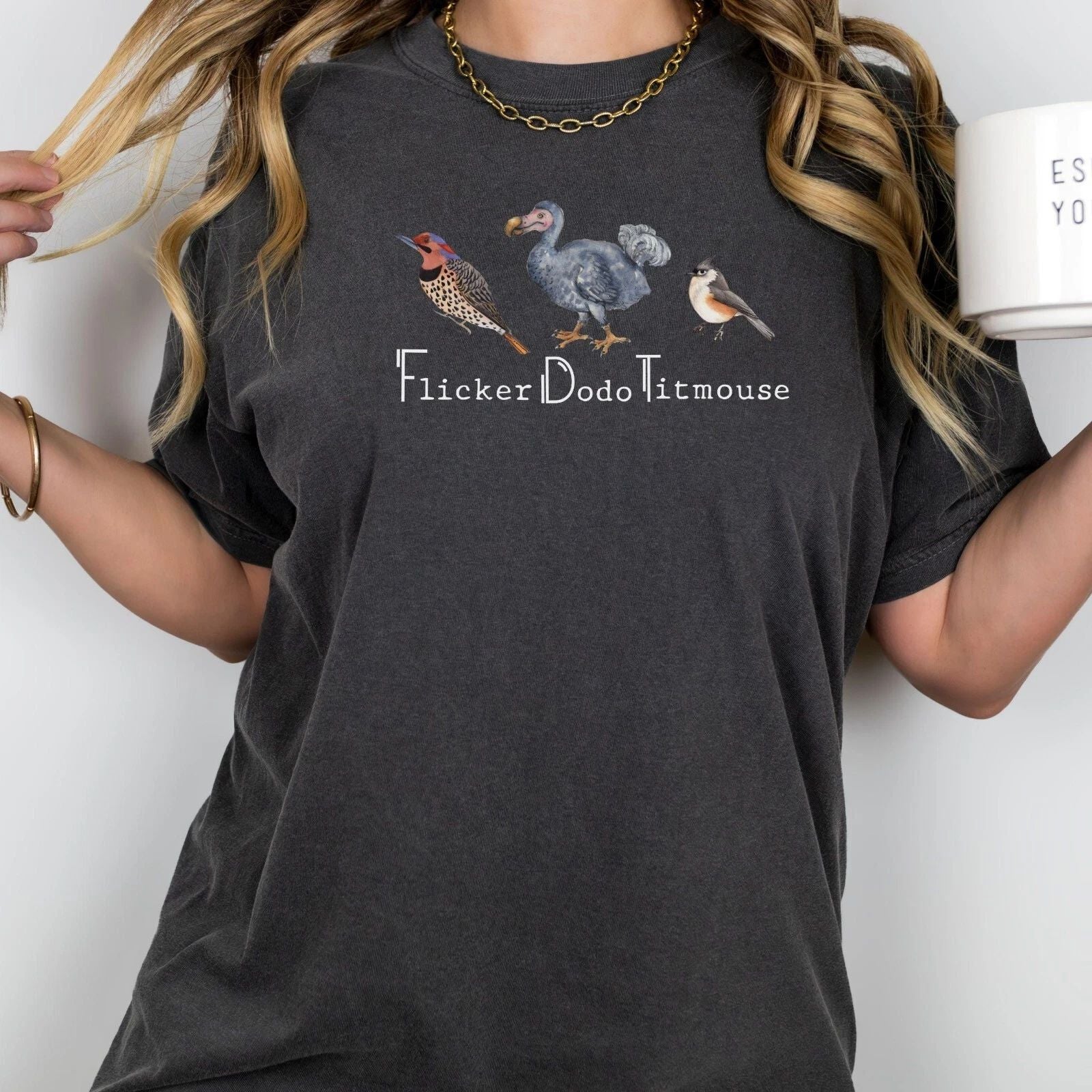 Anti Trump Foxtrot Delta Tango T Shirt, FDT, Funny Bird, Flicker, Dodo, Titmouse