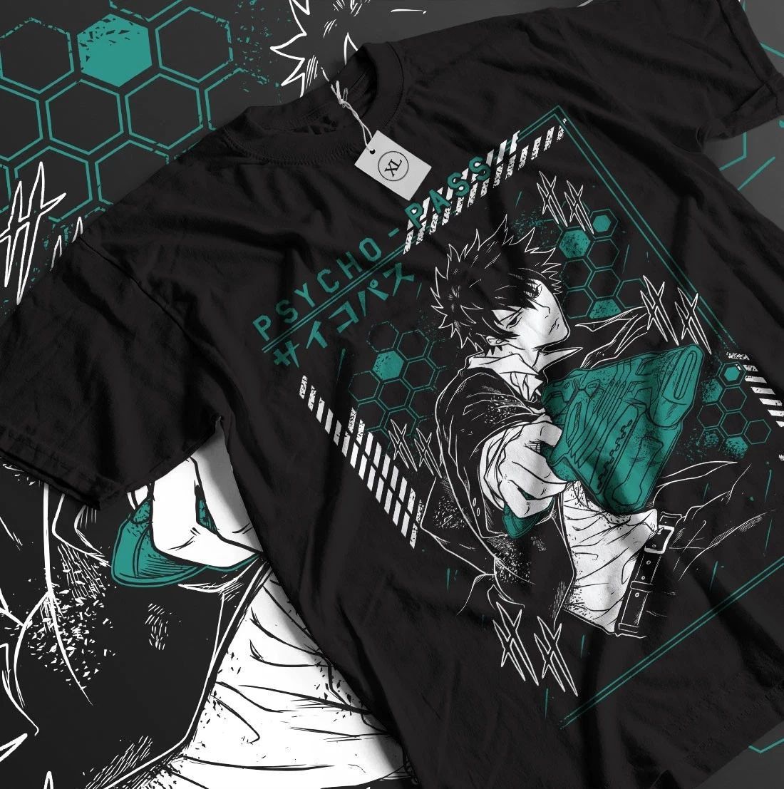 Psycho Pass T-Shirt Girl Kawaii Waifu Anime Graphic Pod Shirt All Size