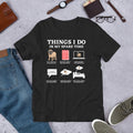 Things I Do In My Spare Time Bullmastiff Dog Lover Owner Pet Dog t-shirt