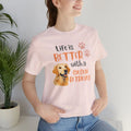 Life is Better With A Golden Retriever Pet Owner Dog Lover Paw Print T-Shirt