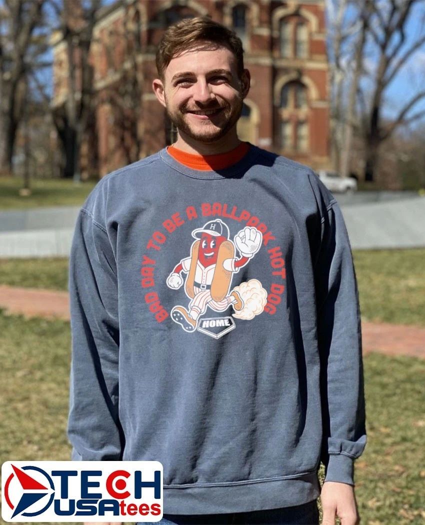 Bad day to be a ballpark hot dog shirt