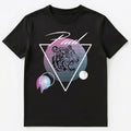 Paul Name Retro Vaporwave Aesthetic Art Style Tiger Unisex T-Shirt