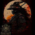 Samurai Storm Japanese Fantasy Warrior Mens Light Cotton T-Shirt