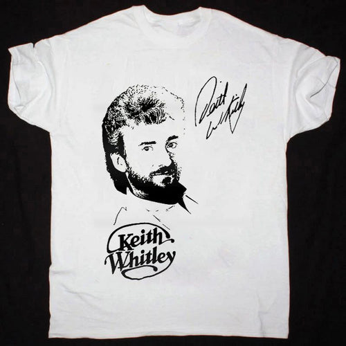 1985 Keith Whitley Vintage Miami My Amy Era White All Size Unisex Shirt