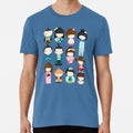 Kokeshi Cute Dolls Size S to 5XL Made in the USA T-Shirt