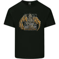 Devil Dragon Skeleton Fantasy Skull Demon Mens Cotton T-Shirt Tee Top