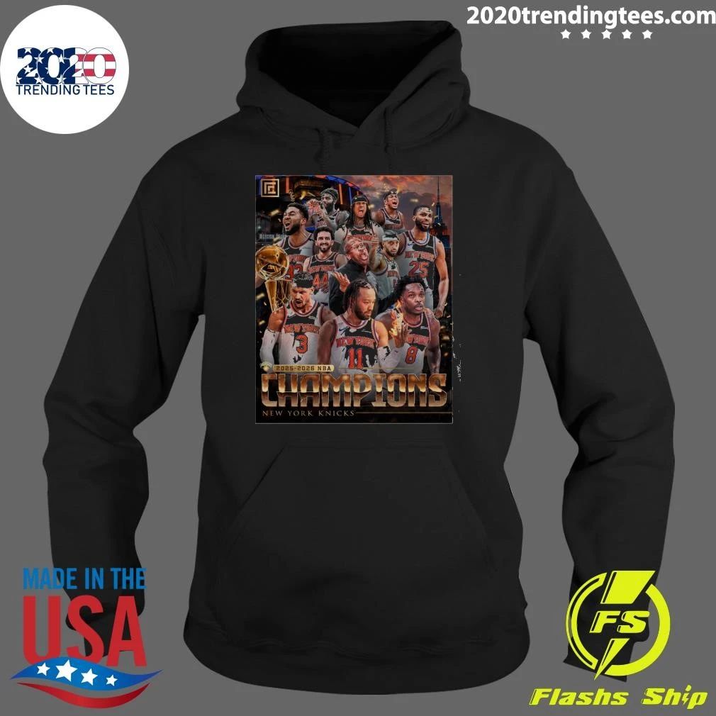 The New York Knicks Are Your 2026 NBA Champions For The First Time In 53 Years Shirt