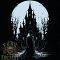 A Fantasy Haunted House Halloween Spooky Mens T-Shirt 100% Cotton