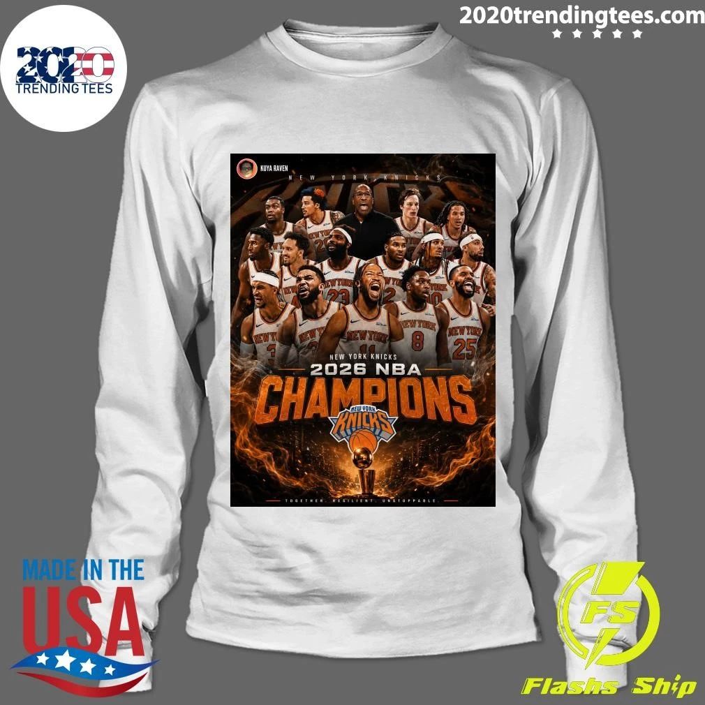 New York Knicks Clinch 2026 NBA Finals Title After 53-Year Title Drought Shirt