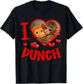 I Love Baby Monkey Punch Cute Meme Unisex T-Shirt