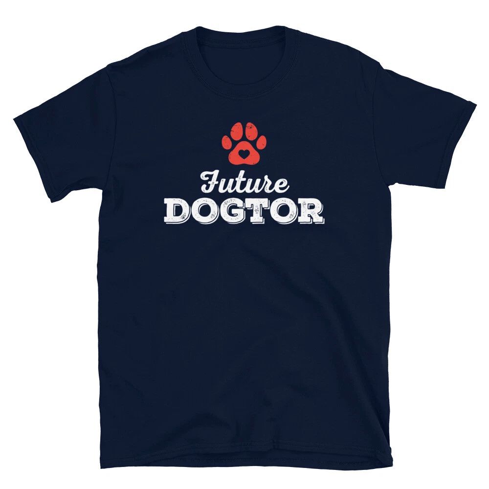 Future Dogtor Vet Student Veterinarian Dog Lover Short-Sleeve Unisex T-Shirt