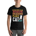 Funny Cat Lover Emotional Breakdown Place Cat Here Graphic