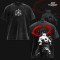 Sasuke Uchiha - NRT T-Shirt, Vintage Graphic Tee, Sharingan & Rinnegan Design