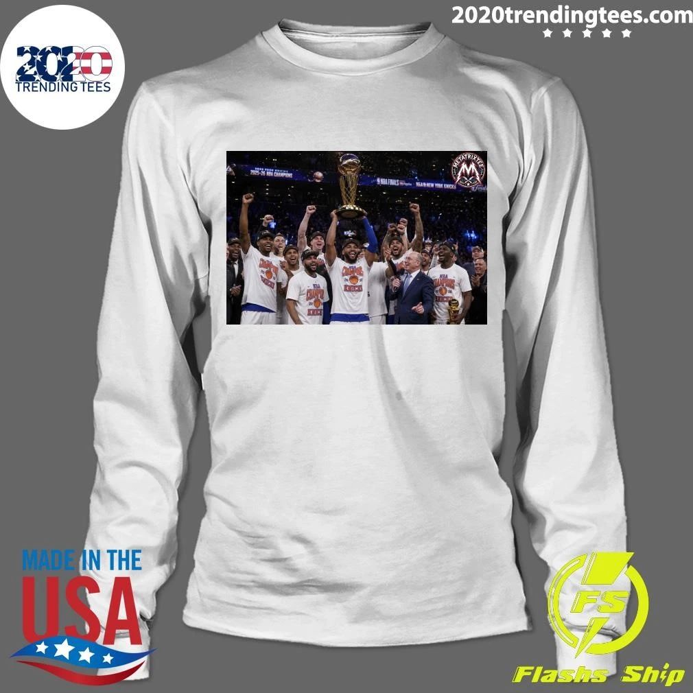 The Long Awaited Glory New York Knicks Capture the 2026 NBA Championship Shirt