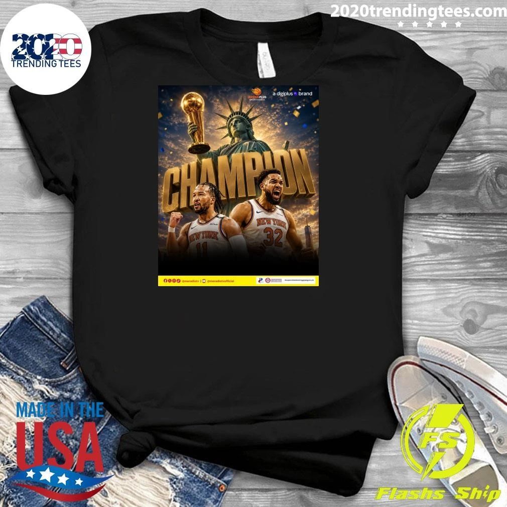 The New York Knicks Are NBA Champions For The First Time In 53 Years Shirt