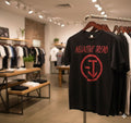Negative Trend Logo T-Shirt Black Classic Punk Rock Band Tee - T485