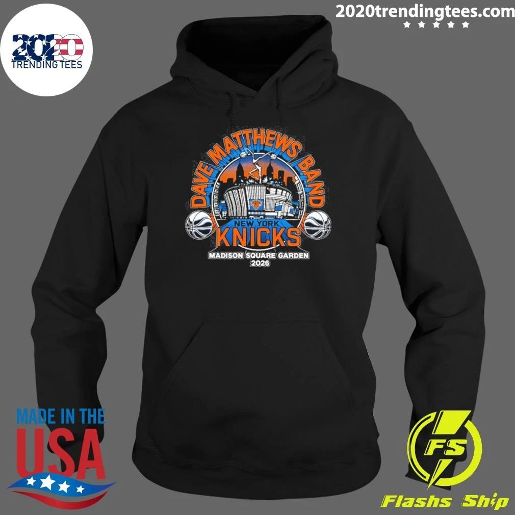 New York Knicks Madison Square Garden 2026 Dave Matthews Band Shirt
