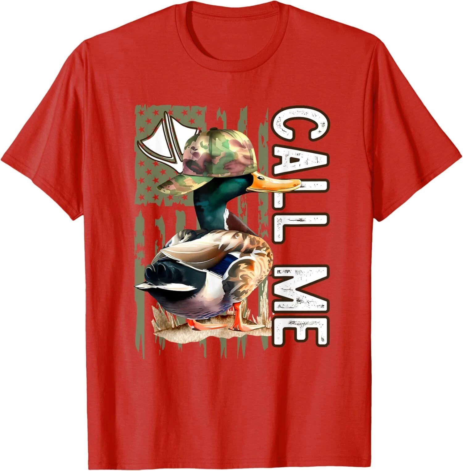Call Me Mallard Duck Hunter Hunting Season Cute Unisex T-Shirt