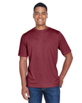 Team 365 Men's Sonic 100% Polyester Heather Performance T-Shirt TT11H XS-4XL