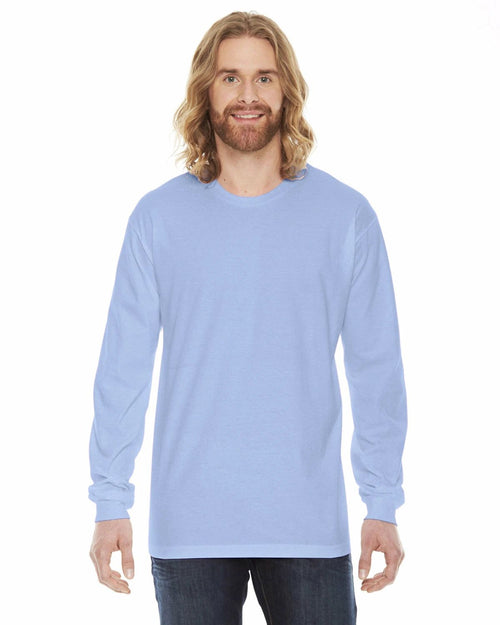 American Apparel Unisex Cotton/Polyester Fine Jersey Long Sleeves T Shirt 2007W