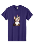 Caticorn-4 Mens Graphic Tee, 100% Cotton, Casual Summer Wear