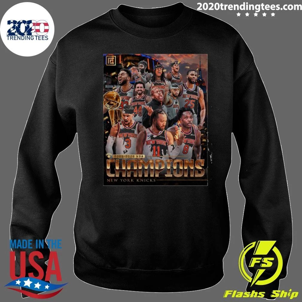 The New York Knicks Are Your 2026 NBA Champions For The First Time In 53 Years Shirt