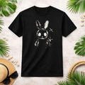 Creepy Cute Bunny Rabbit Alt Goth Grunge Horror Aesthetic T-Shirt Size S-3XL