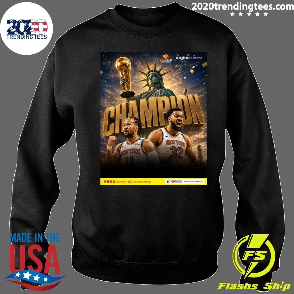 The New York Knicks Are NBA Champions For The First Time In 53 Years Shirt