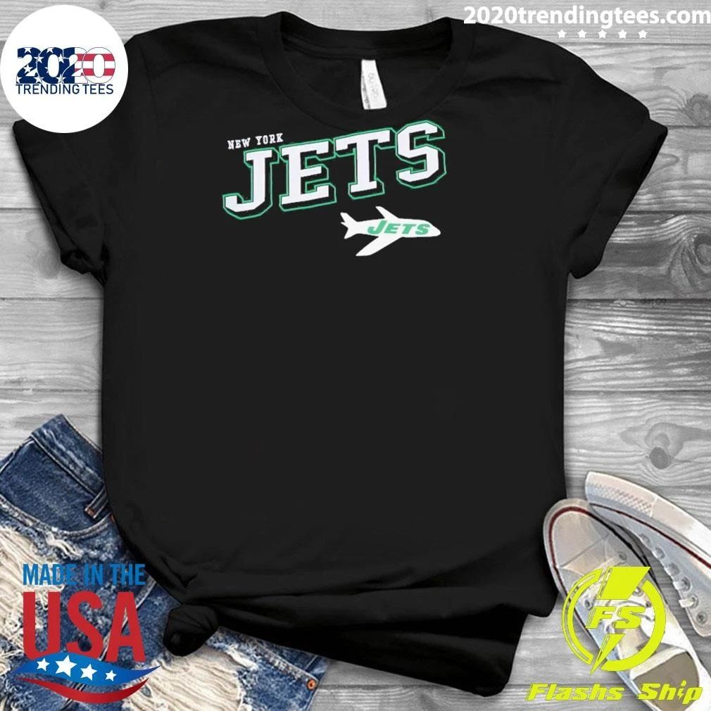 New York Jets Black Vintage Shirt