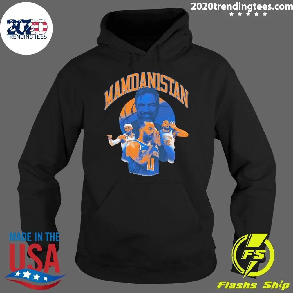 Jalen Brunson MAMDANISTAN New York Knicks Basketball Fan Shirt