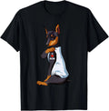 I Love Mom Tattoo Manchester Terrier Mom Dog Lover Women T-Shirt