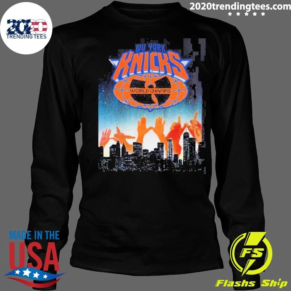 Wu-Tang Clan x New York Knicks Wu York Knicks 2026 NBA Champions Shirt