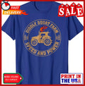 Perfect Tractor Design Diddly Squat Farm Speed And Power T-Shirt