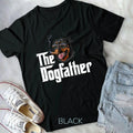 Mens The Dogfather Rottweiler Funny Dog Owner Gift Dog Lover Unisex T-shirt