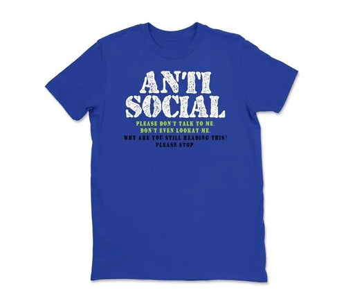 Anti Social Sneaker Shirt To Match Griffey Max 1 Varsity Royal, Griffey Max 1 Va