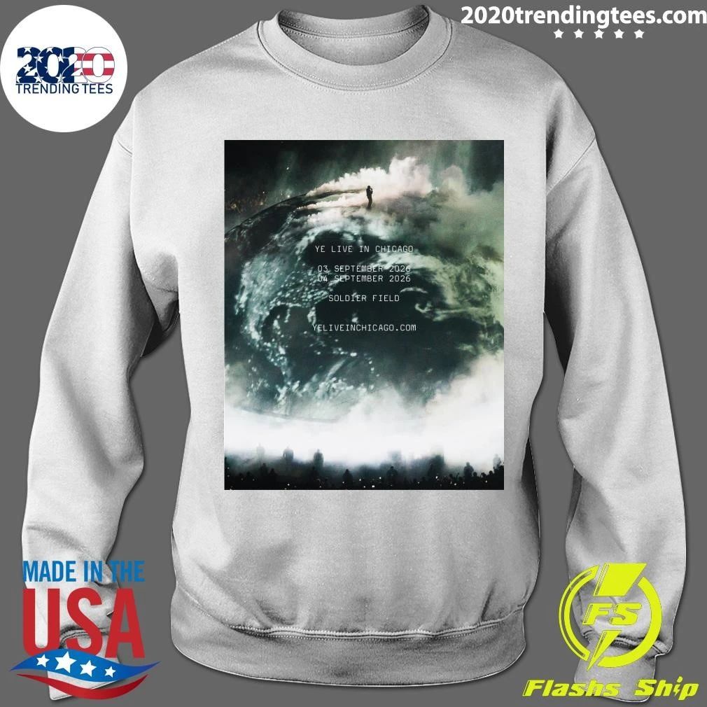 Kanye West Ye Live In Chicago On 3 And 4 September 2026 Shirt