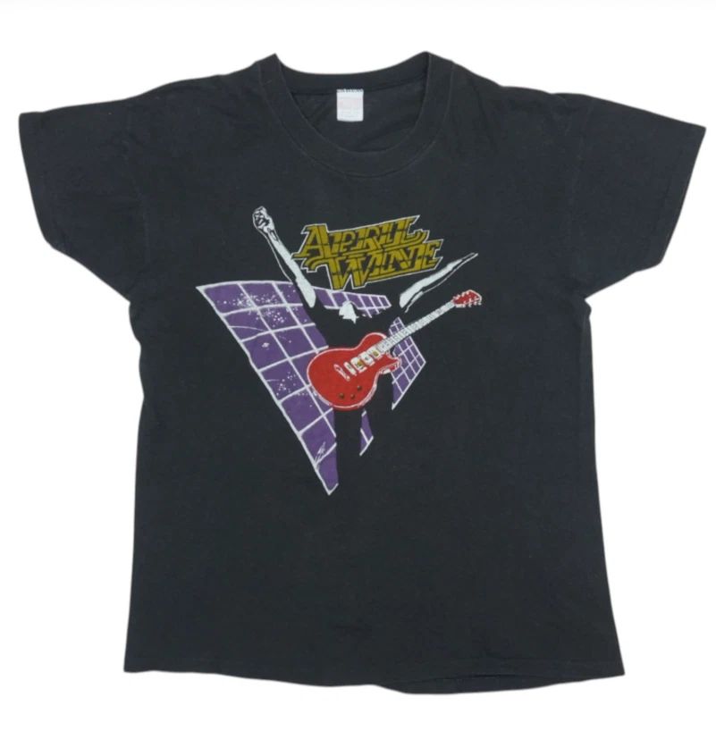 Vintage April Wine Power Play World Tour Tee Shirt All Size