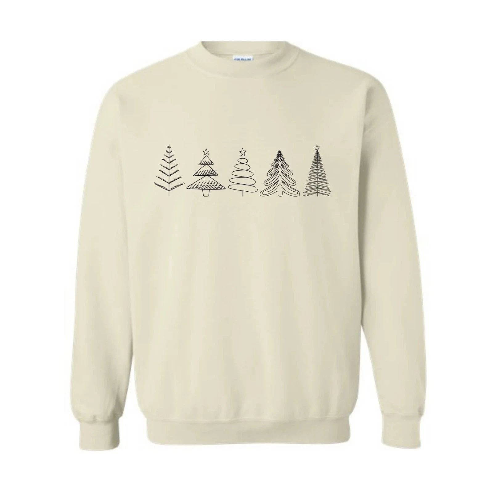 Christmas Tree Sweatshirt, Cute Christmas Hoodie, Winter Hoodie, Santa Hoodie, C