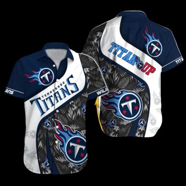 Personalized Tennessee Titans Dynamic Wave Hawaiian Shirt