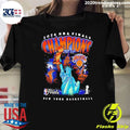 New York Knicks 2026 NBA Finals Champions Statue of Liberty NYC Skyline Shirt