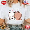 Cute Panda Bear Bubu Dudu You are my favourite person T-Shirt Valentines S-5XL