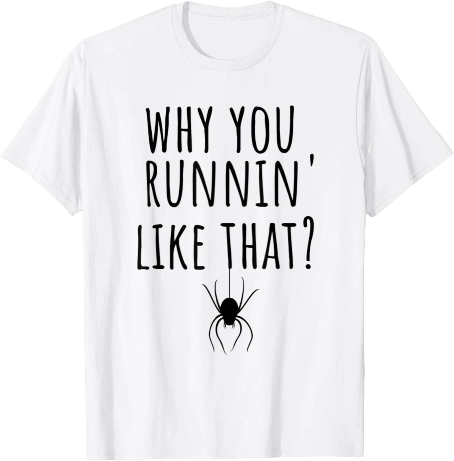 Funny Spider Lover Arachnid Fear Arachnophobia Joke Humor T-Shirt