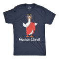 Mens Funny T Shirts Geesus Christ Sarcastic Religious Goose Tee For Men