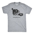 Mens Chinchillin T shirt Funny Chinchilla Animal Lover Graphic Vintage Cool Tee