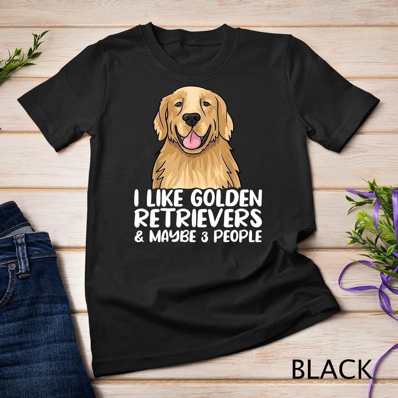 Golden Retriever Tshirt  Dog Lover Tee  Golden T-Shirt Unisex T-shirt