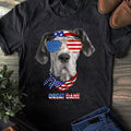 American Flag Shirts Great Dane Dog Lover Gifts T-Shirt - Gift for Dog Lovers...